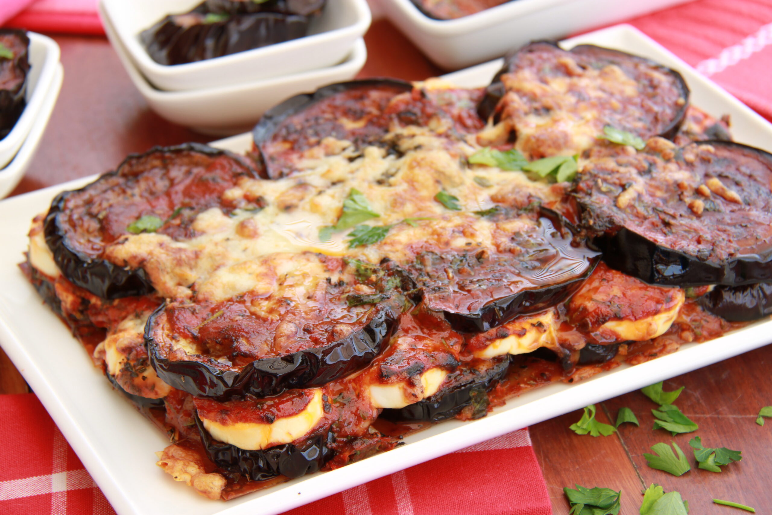 לזניה חצילים